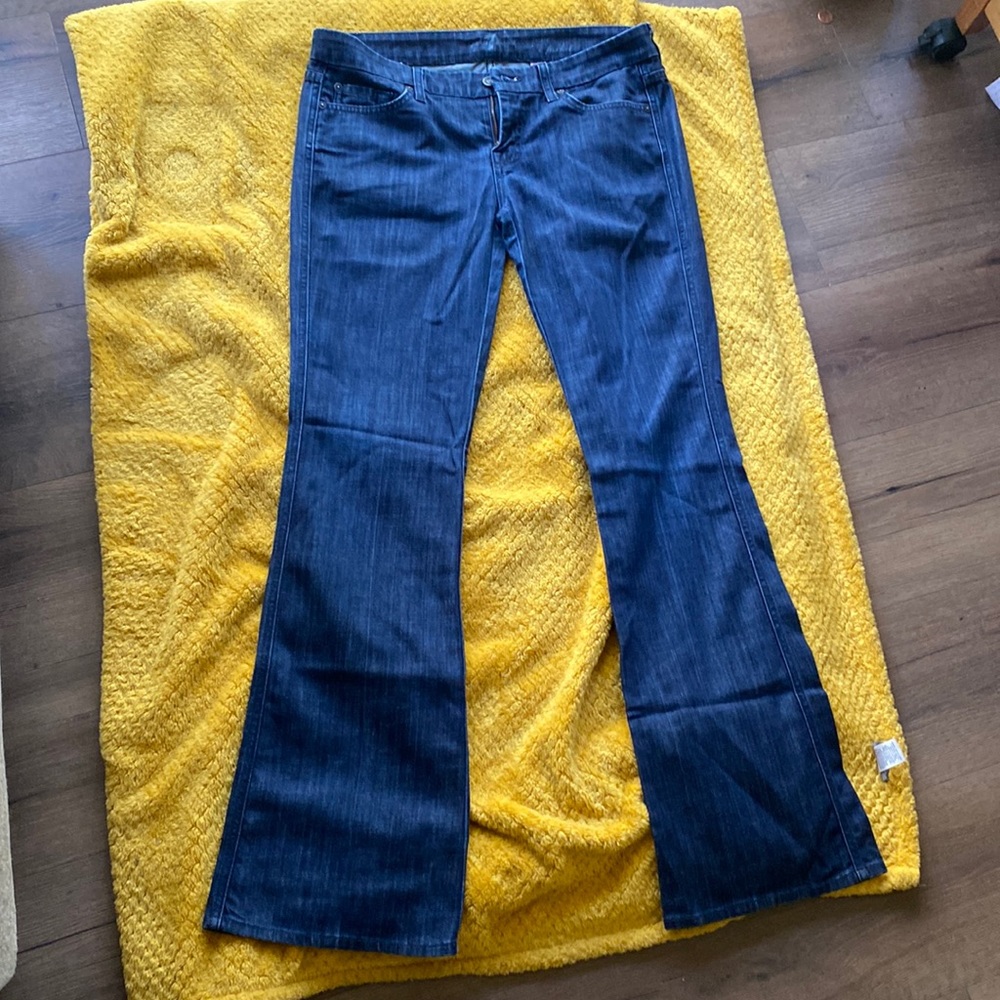 7 For All Mankind Dark Blue Women Jeans